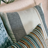 Dante Sage Stripe Cushion